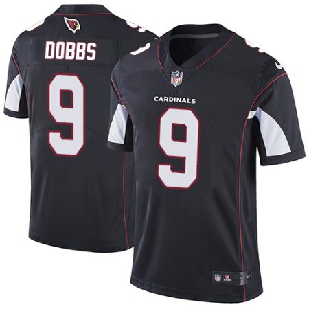 cardinals #9 joshua dobbs black alternate men's stitched nfl vapor untouchable limited elite jersey