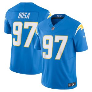 Los Angeles Chargers #97 Joey Bosa Men's Blue Vapor F.U.S.E. Limited Jersey