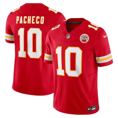 Kansas City Chiefs #10 Isiah Pacheco Men's Red Vapor F.U.S.E. Limited Jersey