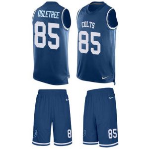 Colts #85 Andrew Ogletree Royal Blue Team Color Men's Stitched NFL Limited Tank Top Suit Jersey