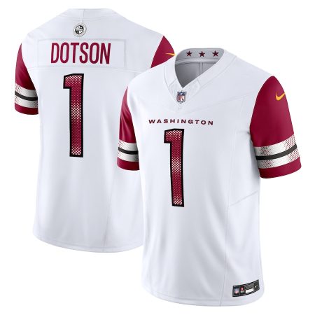 Washington Commanders #1 Jahan Dotson Men's Cardinal Vapor F.U.S.E. Limited Jersey