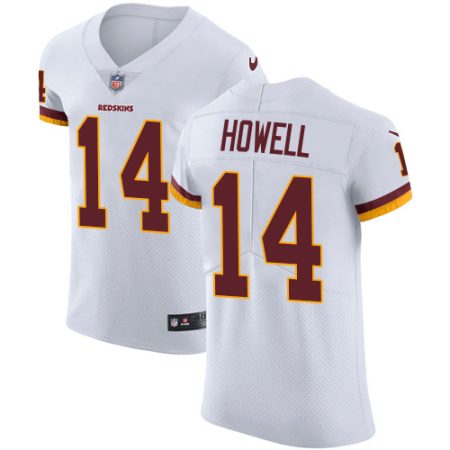 Commanders #14 Sam Howell White Men's Stitched NFL Vapor Untouchable Elite Jersey