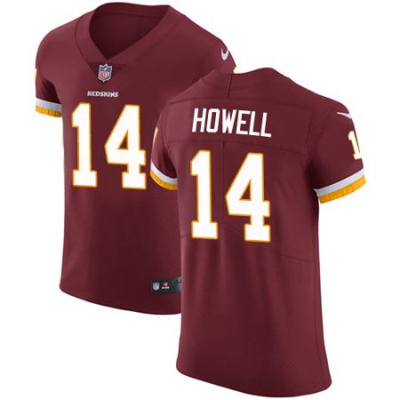 elite Commanders #14 Sam Howell Burgundy Red Team Color Men's Stitched NFL Vapor Untouchable Elite Jersey