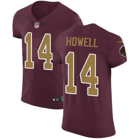 commanders #14 sam howell burgundy red alternate men's stitched nfl vapor untouchable elite cheap jersey