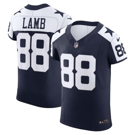 Dallas Cowboys #88 Ceedee Lamb Men's Navy Vapor F.U.S.E. Elite Jersey