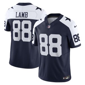 Dallas Cowboys #88 Ceedee Lamb Men's Navy Vapor F.U.S.E. Limited Jersey