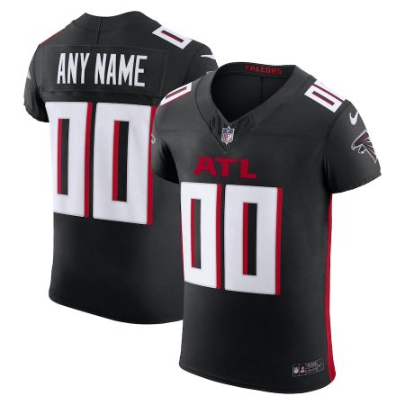 Atlanta Falcons Custom Men's Black Vapor F.U.S.E. Elite Jersey