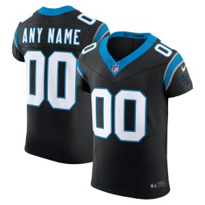 cheap Carolina Panthers Custom Men's Black Vapor F.U.S.E. Limited Jersey