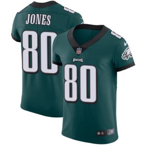 elite Eagles #80 Julio Jones Green Team Color Men's Stitched NFL Vapor Untouchable Elite Jersey