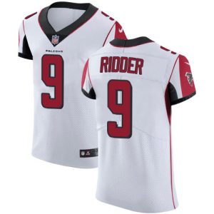 Falcons #9 Desmond Ridder White Men's Stitched NFL New Elite Jersey