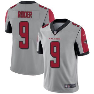 Falcons #9 Desmond Ridder Silver Men's Stitched NFL Limited Inverted Legend Jersey