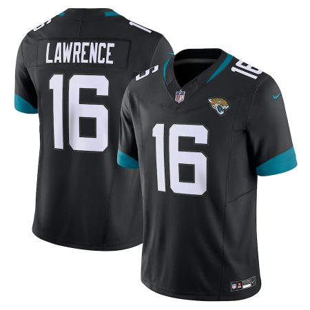 Jacksonville Jaguars #16 Trevor Lawrence Men's Black Vapor F.U.S.E. Limited Jersey