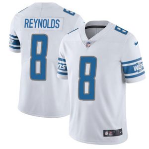 cheap Lions #8 Josh Reynolds White Men's Stitched NFL Vapor Untouchable Limited Jersey