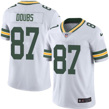 Packers #87 Romeo Doubs White Men's Stitched NFL Vapor Untouchable Limited Jersey