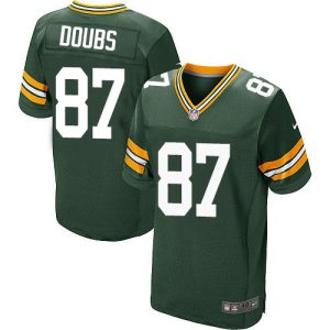 packers #87 romeo doubs green team color men's stitched nfl elite cheap jersey