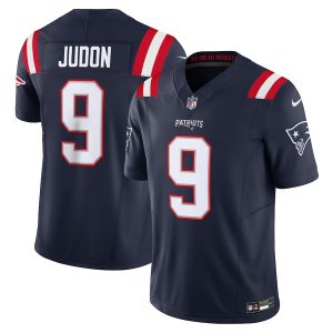 elite New England Patriots #9 Matthew Judon Men's Navy Vapor F.U.S.E. Limited Jersey