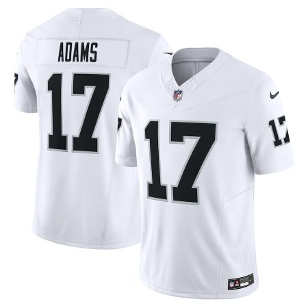 cheap Las Vegas Raiders #17 Davante Adams Men's White Vapor F.U.S.E. Limited Jersey