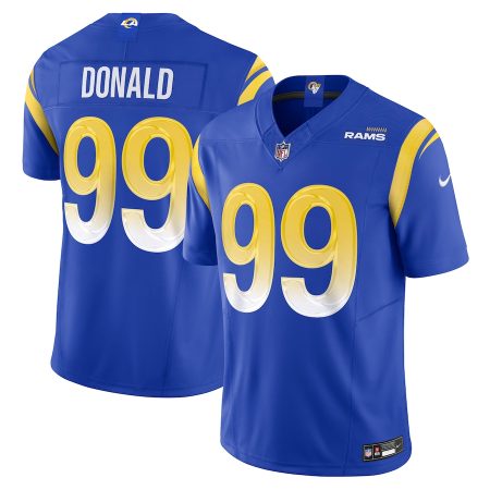 wholesale Los Angeles Rams #99 Aaron Donald Men's Royal Vapor F.U.S.E. Limited Jersey