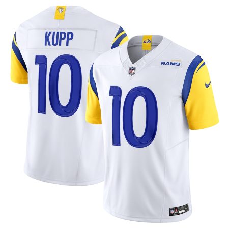 Los Angeles Rams #10 Cooper Kupp Men's White Vapor F.U.S.E. Limited Jersey