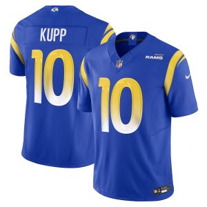 Los Angeles Rams #10 Cooper Kupp Men's Royal Vapor F.U.S.E. Limited Jersey