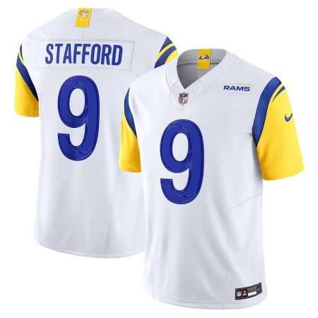 Los Angeles Rams #9 Matthew Stafford Men's White Vapor F.U.S.E. Limited Jersey