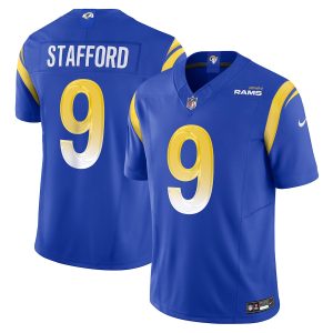 los angeles rams #9 matthew stafford men's royal vapor f.u.s.e. limited cheap jersey