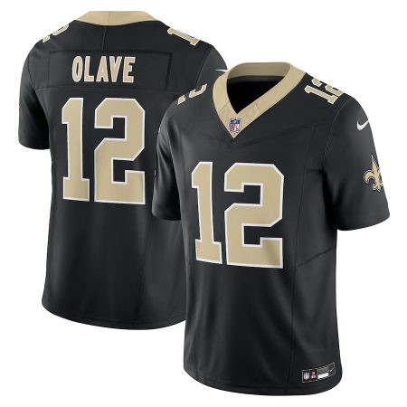 New Orleans Saints #12 Chris Olave Men's Black Vapor F.U.S.E. Limited Jersey