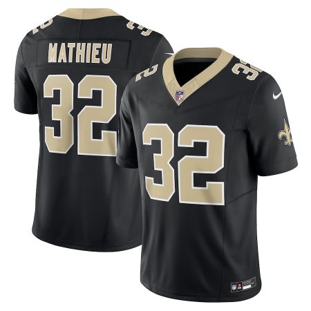 new orleans saints #32 tyrann mathieu men's black vapor f.u.s.e. limited cheap jersey