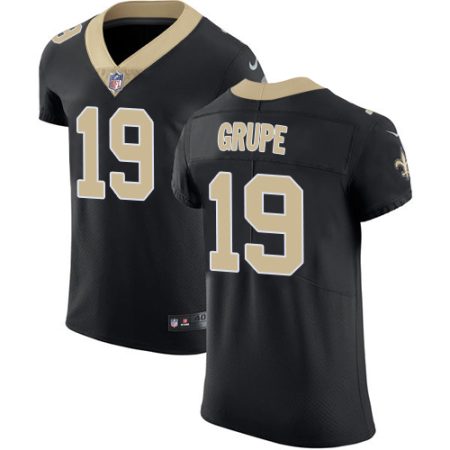 cheap Saints #19 Blake Grupe Black Team Color Men's Stitched NFL Vapor Untouchable Elite Jersey