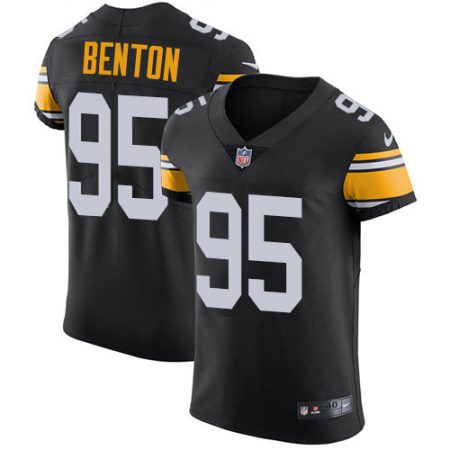 steelers #95 keeanu benton black alternate men's stitched nfl new elite cheap jersey