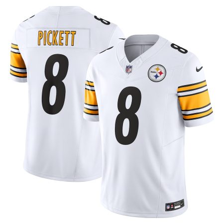 Pittsburgh Steelers #8 Kenny Pickett Men's White Vapor F.U.S.E. Limited Jersey