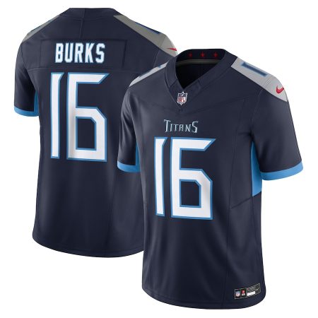 cheap Tennessee Titans #16 Treylon Burks Men's Navy Vapor F.U.S.E. Limited Jersey