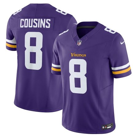 elite Minnesota Vikings #8 Kirk Cousins Men's Purple Vapor F.U.S.E. Limited Jersey