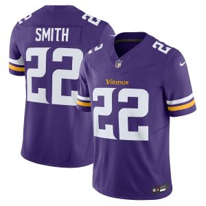 cheap Minnesota Vikings #22 Harrison Smith Men's Purple Vapor F.U.S.E. Limited Jersey