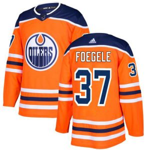 adidas oilers #37 warren foegele orange home authentic stitched nhl cheap jersey