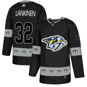 adidas predators #32 kevin lankinen black authentic team logo fashion stitched nhl wholesale jersey