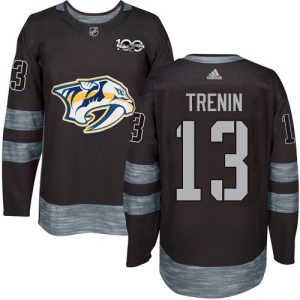 adidas predators #13 yakov trenin black 1917- 2024 100th anniversary stitched nhl wholesale jersey