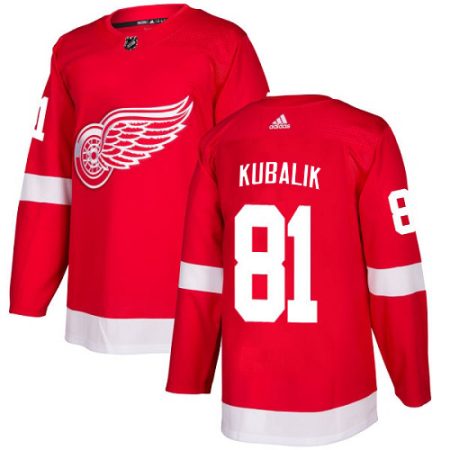 adidas red wings #81 dominik kubalik red home authentic stitched nhl cheap jersey