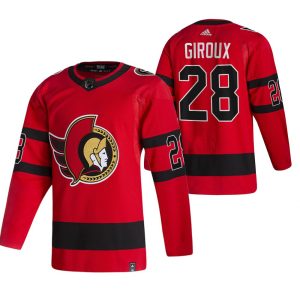 ottawa senators #28 claude giroux red men's adidas 2023-24 reverse retro alternate nhl wholesale jersey