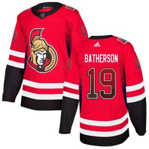 Adidas Senators #19 Drake Batherson Red Home Authentic Drift Fashion Stitched NHL Jersey