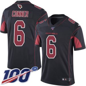 cardinals #6 james conner black youth stitched nfl limited rush 100th season wholesale jersey