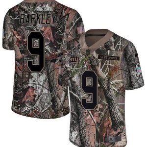 wholesale Giants #9 Matt Barkley Camo Youth Stitched NFL Limited Rush Realtree Jersey