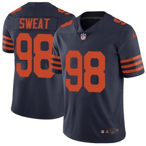 bears #98 montez sweat navy blue alternate men's stitched nfl vapor untouchable limited cheap jersey