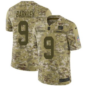 giants #9 matt barkley camo youth stitched nfl limited 2018 salute to service cheap jersey