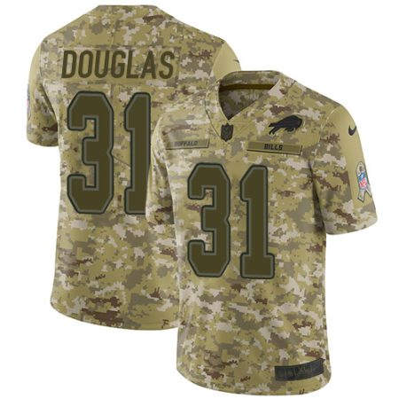 wholesale Bills #31 Rasul Douglas Camo Men's Stitched NFL Limited 2018 Salute To Service Jersey