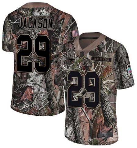 Patriots #29 J.C. Jackson Camo Youth Stitched NFL Limited Rush Realtree Jersey