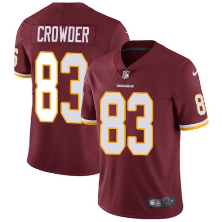 elite Commanders #83 Jamison Crowder Burgundy Red Team Color Youth Stitched NFL Vapor Untouchable Limited Jersey