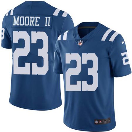 colts #23 kenny moore ii royal blue men's stitched nfl limited rush cheap jersey