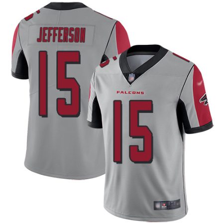 falcons #15 van jefferson silver men's stitched nfl limited inverted legend elite jersey