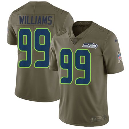 seahawks #99 leonard williams olive youth stitched nfl limited 2017 salute to service cheap jersey